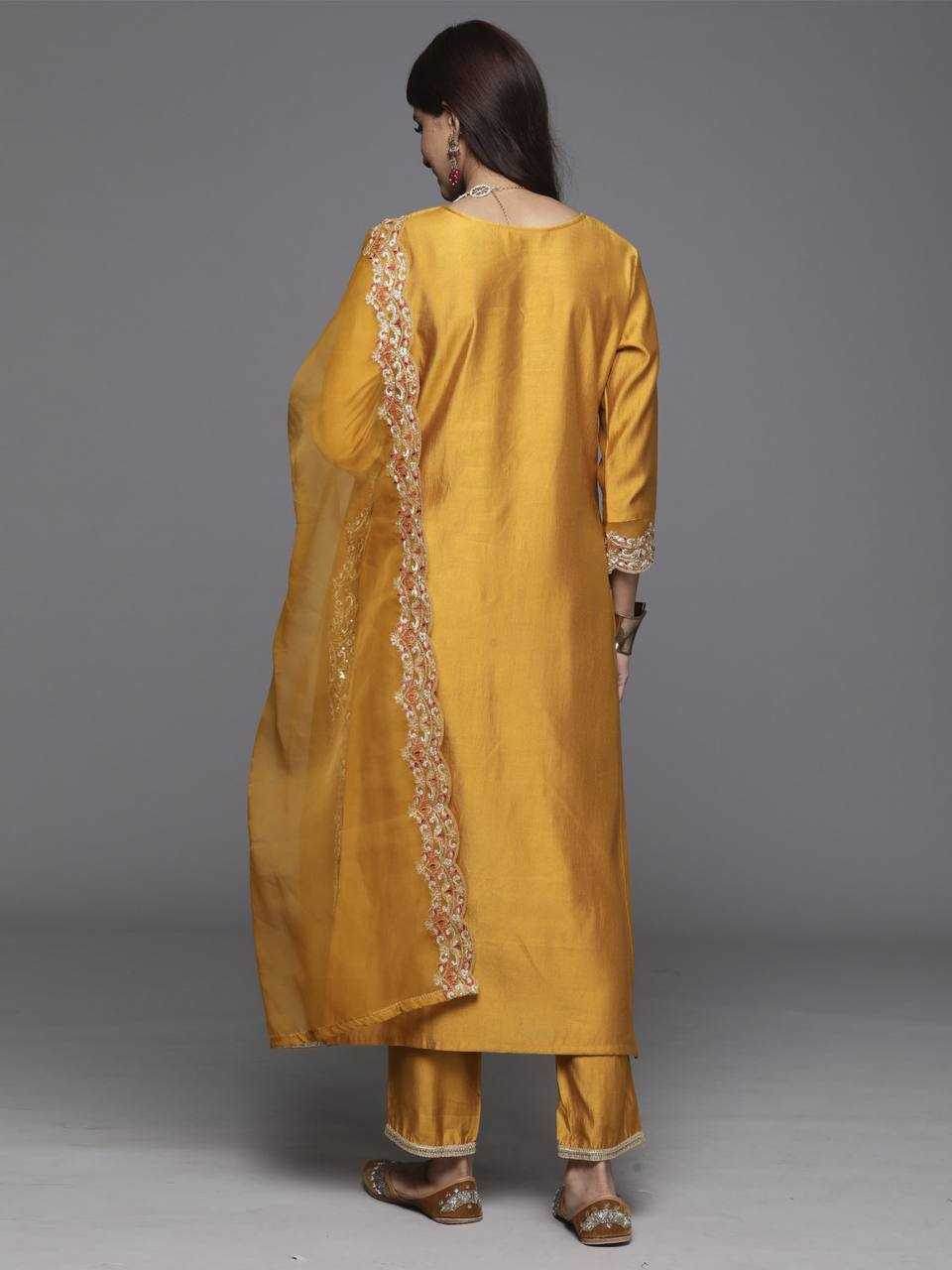 Heavy Roman Silk Kurti - MYLUXURY LANE ENTERPRISE